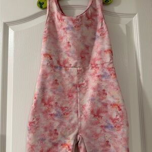 Cat & Jack Pink and Purple Tie-Dye Leotard